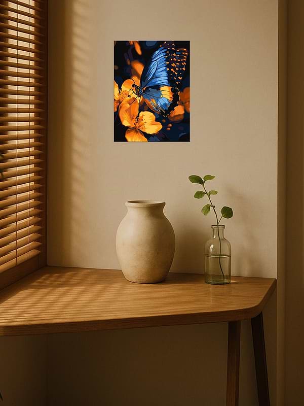 Фото - Картина по номерам Ideyka " Мерцание крыльев" 30х40 см (KHO6731)