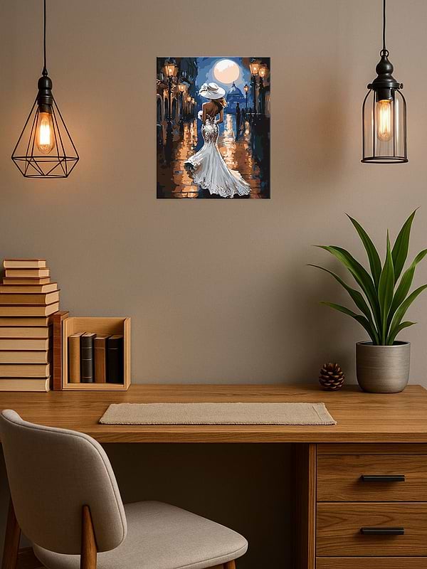 Фото - Картина за номерами Ideyka Вечір стилю 40х50 см (KHO8553)