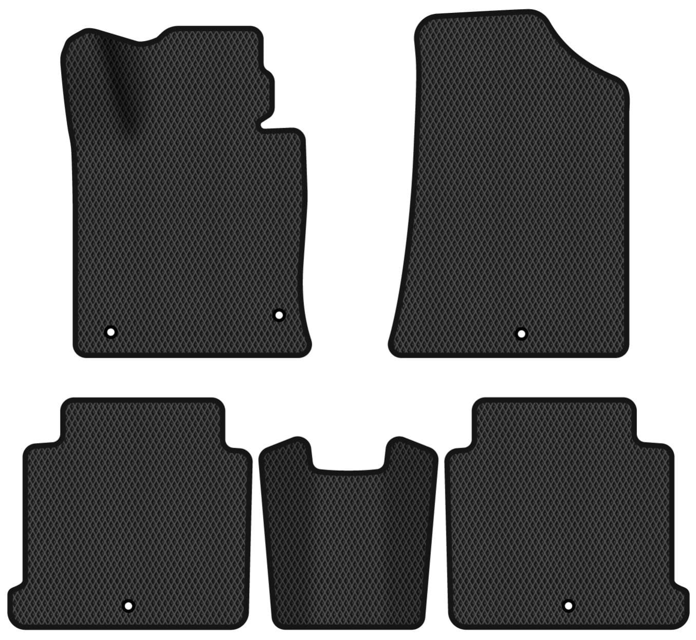 EVA килимки в салон авто EVAtech для K5 (JF) LPI Kia 2015-2020 4 покоління Sedan Korea (KI11396CEK5KH5RBB)