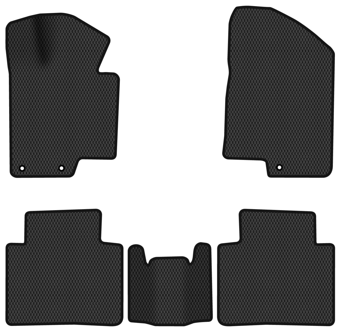 EVA килимки в салон авто EVAtech для K5 (LPI) Kia 2010-2016 3 покоління Sedan Korea (KI11843CEB5KH3RBB)