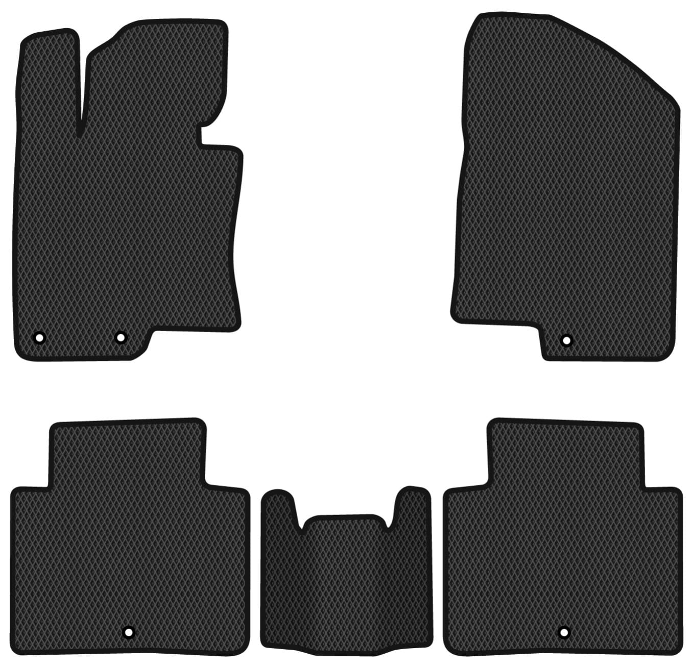 EVA килимки в салон авто EVAtech для K5 (LPI) Kia 2010-2016 3 покоління Sedan Korea (KI11843CVK5KH5RBB)