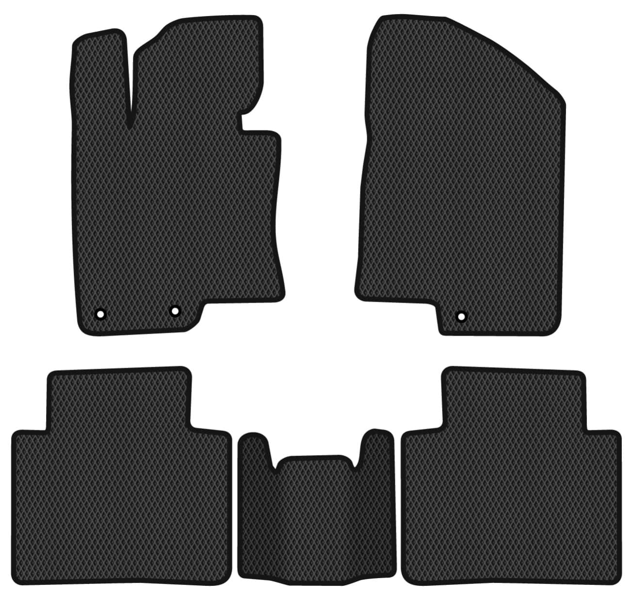 EVA коврики в салон авто EVAtech для K5 (TF) (3 clips) Kia 2010-2015 3 поколение Sedan Korea (KI12085CV5KH3RBB)