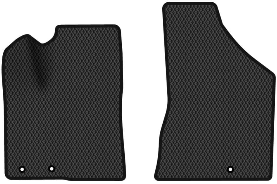 EVA килимки в салон авто передні EVAtech для Sorento (XM) (Hinged Gas Pedal) 7 seats Kia 2009-2012 2 покоління SUV EU (KI12232AE2KH3RBB)