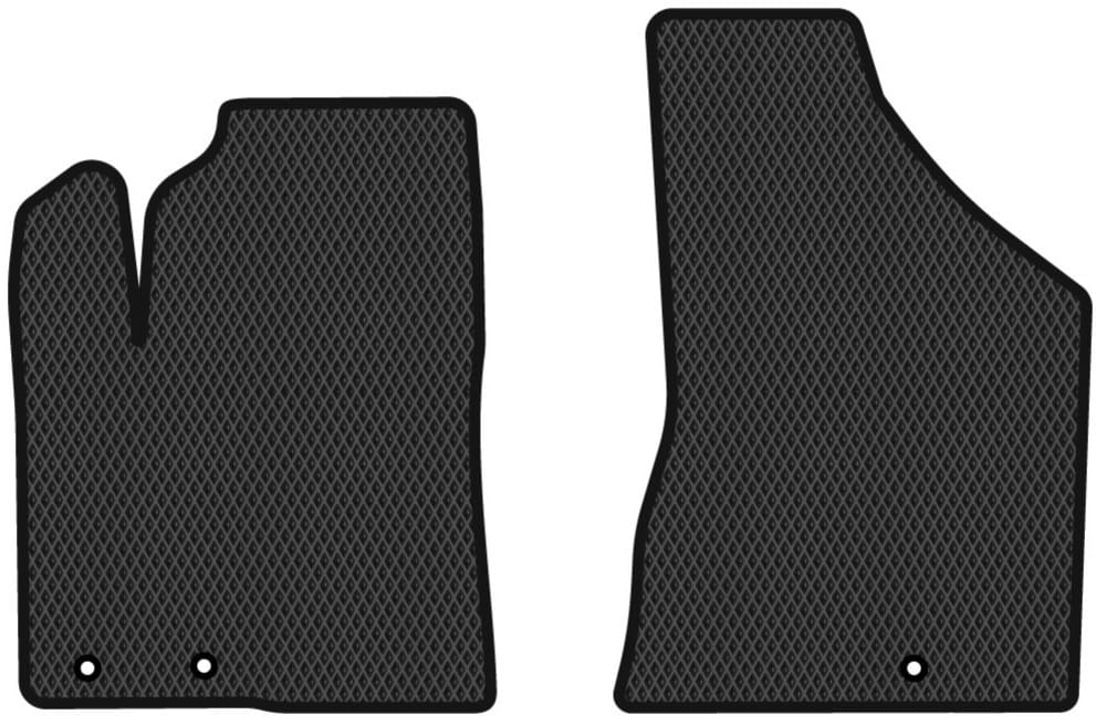 EVA килимки в салон авто передні EVAtech для Sorento (XM) (Hinged Gas Pedal) 7 seats Kia 2009-2012 2 покоління SUV EU (KI12232AV2KH3RBB)