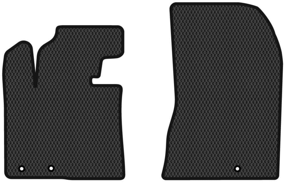 EVA килимки в салон авто передні EVAtech для Sorento (XM) (Floor Gas Pedal) 7 seats Kia 2009-2012 2 покоління SUV EU (KI12272A2KH3RBB)
