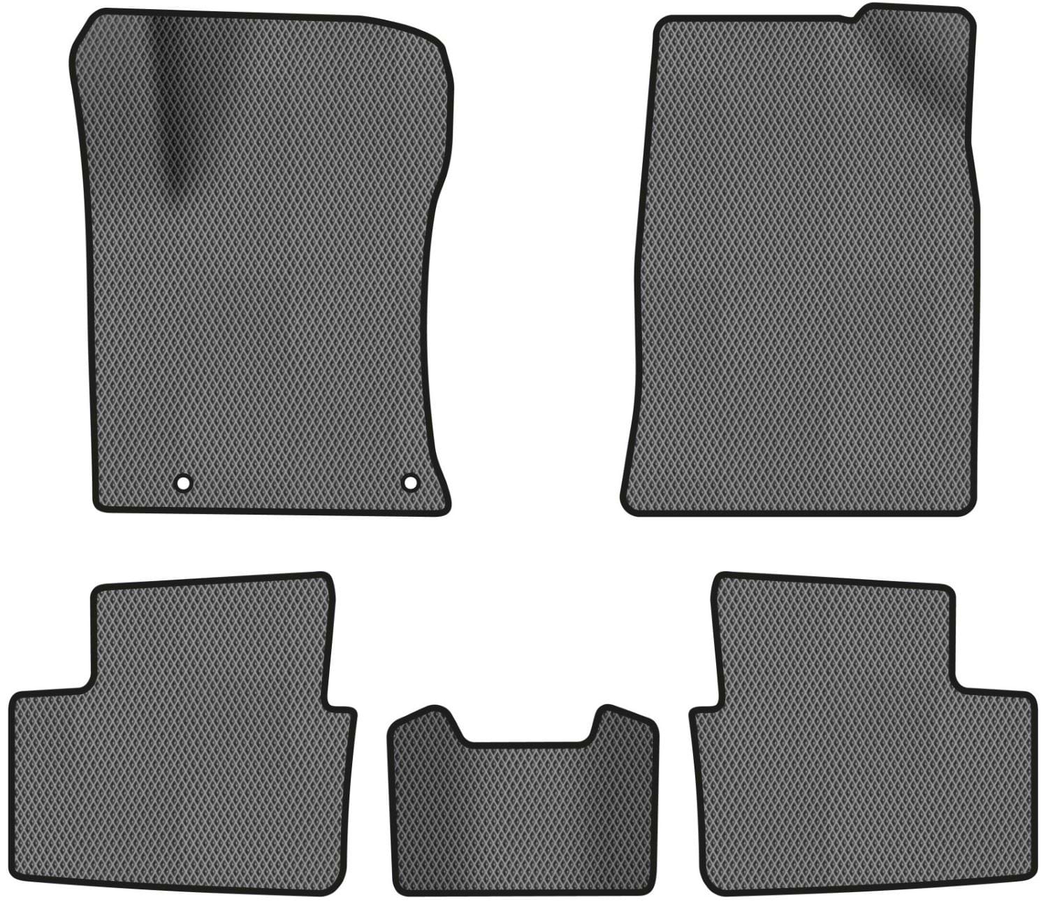 EVA коврики в салон авто EVAtech для Ceed (CD) Restyling Kia 2021 3 поколение Combi EU KI12385CD5KH2RGB