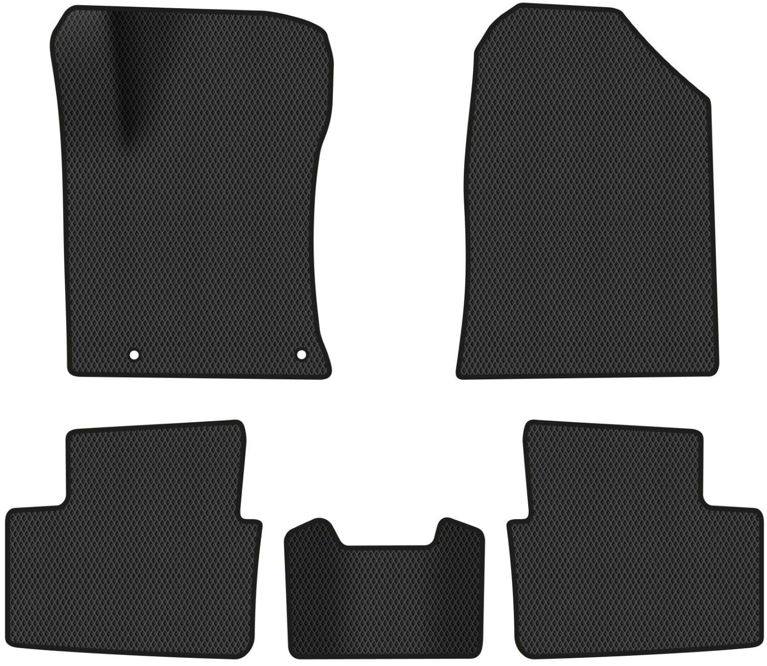 EVA коврики в салон авто EVAtech для Ceed (CD) Restyling Kia 2021 3 поколение Combi EU KI12385CE5KH2RBB