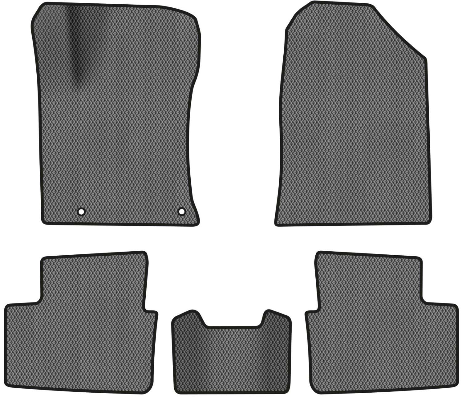 EVA коврики в салон авто EVAtech для Ceed (CD) Restyling Kia 2021 3 поколение Combi EU KI12385CE5KH2RGB