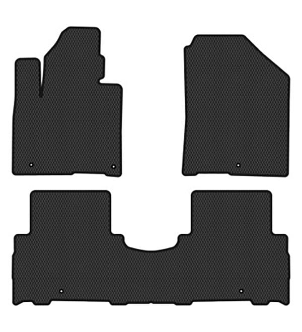 Фото - EVA коврики в салон авто EVAtech для Sorento (UM) 7 seats Kia 2014-2020 3 поколение SUV USA KI12575ZV3LA5RGB