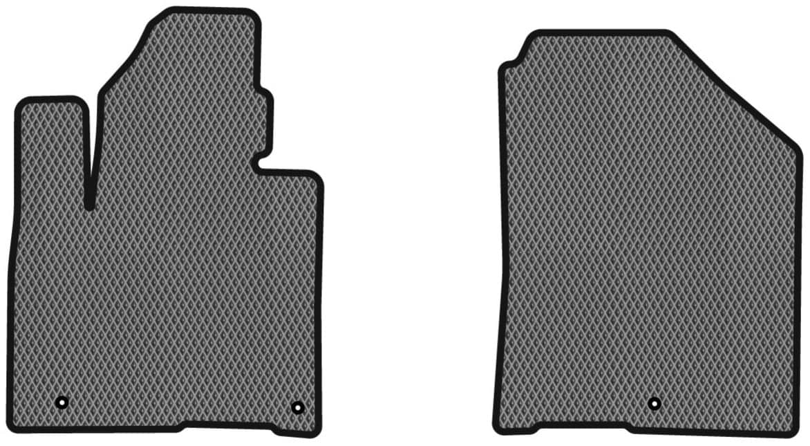 EVA килимки в салон авто передні EVAtech для Sorento (UM) 7 seats Kia 2014-2020 3 покоління SUV USA (KI12575AV2LA3RGB)