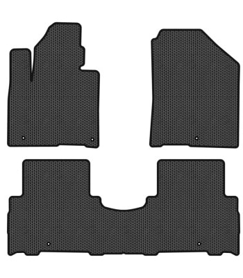 EVA килимки в салон авто EVAtech для Sorento (UM) 7 seats Kia 2014-2020 3 покоління SUV USA KI12575ZV3LA5SBB