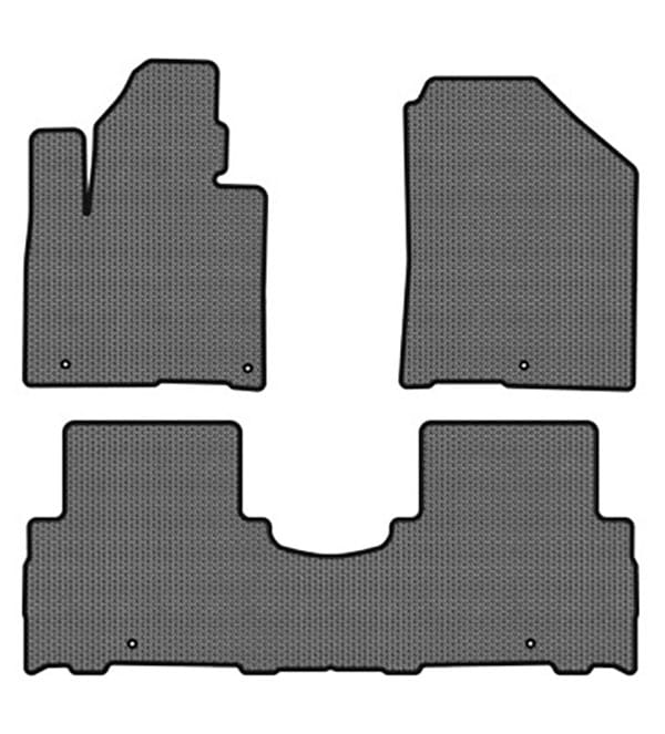EVA килимки в салон авто EVAtech для Sorento (UM) 7 seats Kia 2014-2020 3 покоління SUV USA KI12575ZV3LA5SGB