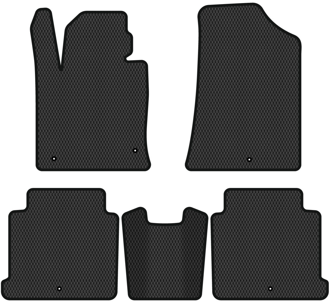 EVA килимки в салон авто EVAtech для Optima (JF) Kia 2015-2020 4 покоління Sedan USA (KI12608CV5LA5RBB)