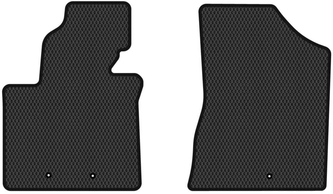 EVA коврики в салон авто передние EVAtech для Sorento (XM) 7 seats Restyling Kia 2012-2014 2 поколение SUV Korea (KI12715AG2LA3RBB)