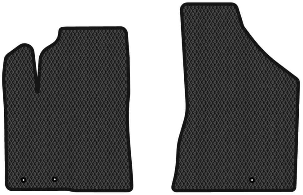 EVA килимки в салон авто передні EVAtech для Sorento (XM) (Hinged Gas Pedal) 7 seats Kia 2009-2012 2 покоління SUV EU (KI12992AV2LA3RBB)