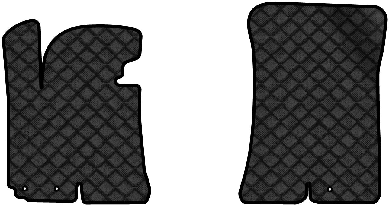 Коврики из экокожи в салон авто передние EVAtech ECO для Sportage (SL) Kia 2010-2015 3 поколение SUV EU (KI1323A2LA3BBLB)