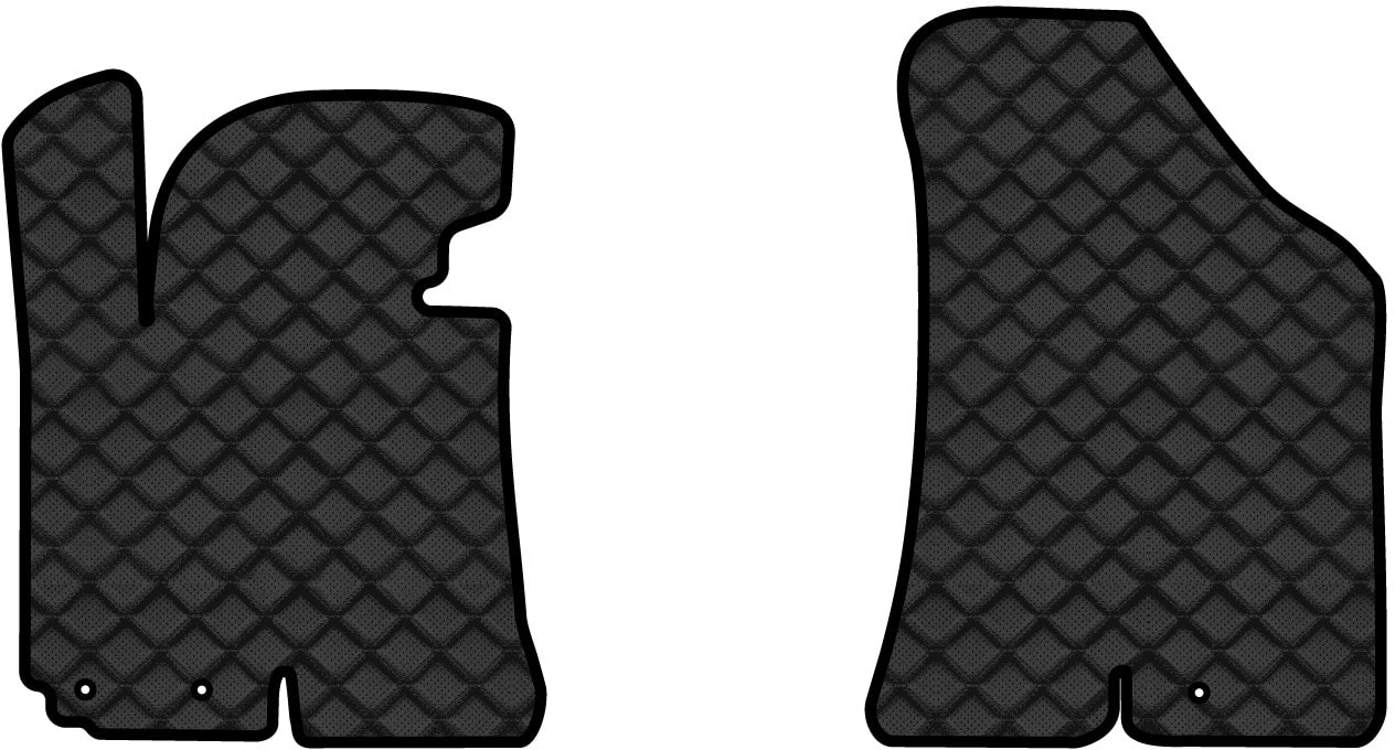 Коврики из экокожи в салон авто передние EVAtech ECO для Sportage (SL) Kia 2010-2015 3 поколение SUV EU (KI1323AV2LA3BBLB)