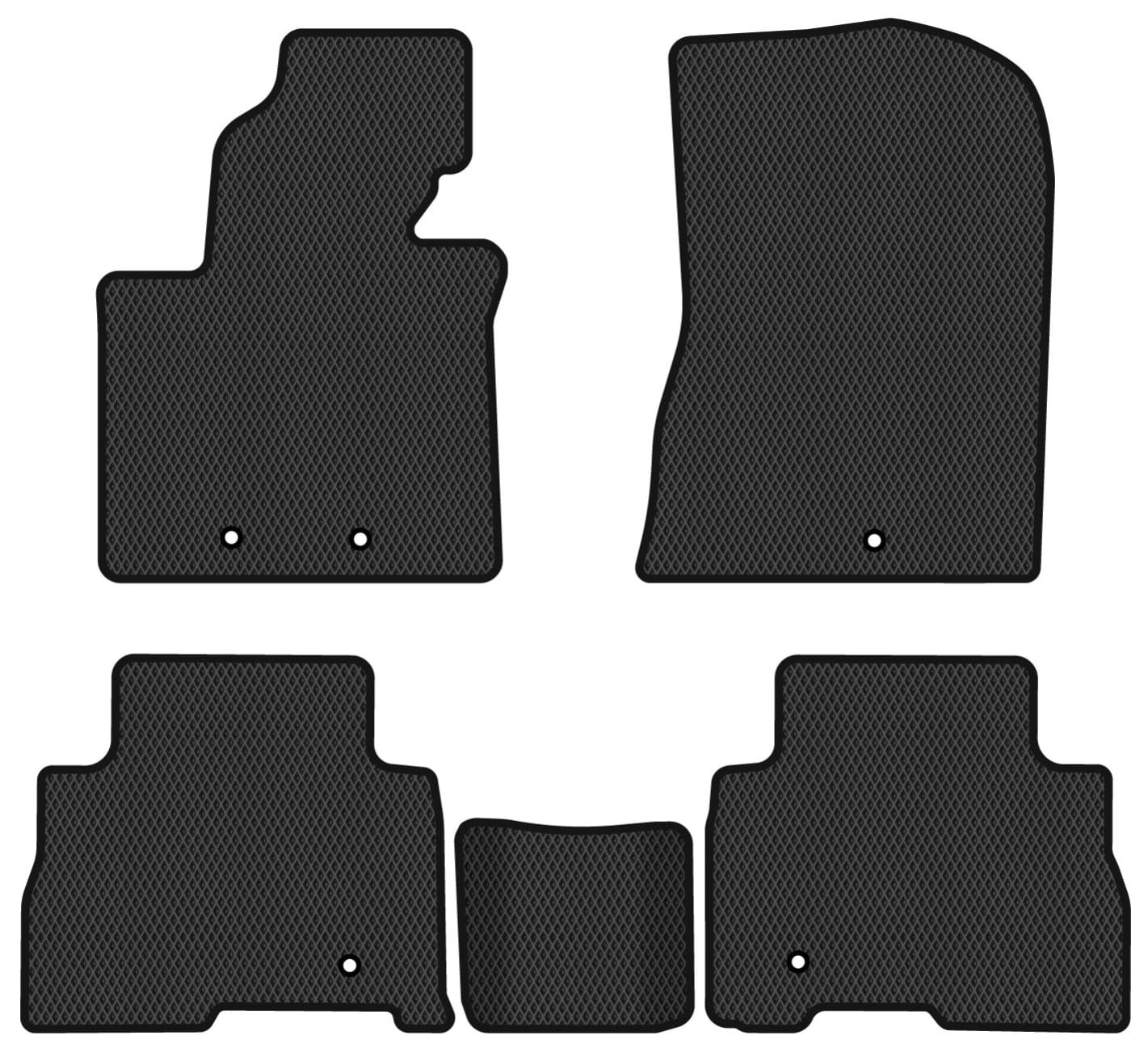 EVA килимки в салон авто EVAtech для Sorento (XM) 5 seats Restyling Kia 2012-2014 2 покоління SUV USA KI13422CB5KH5RBB