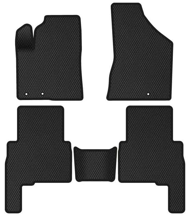 EVA килимок в багажник авто EVAtech для Sorento (XM) (Hinged Gas Pedal) 5 seats Kia 2009-2012 2 покоління SUV EU (KI13582B1RBB)