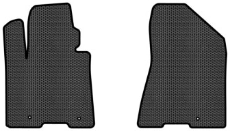 EVA коврики в салон авто передние EVAtech для Sportage (QL) Kia 2016-2021 4 поколение SUV EU (KI1358AV2LA3SBB)