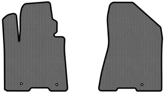 EVA килимки в салон авто передні EVAtech для Sportage (QL) Kia 2016-2021 4 покоління SUV EU (KI1358AV2LA3SGB)