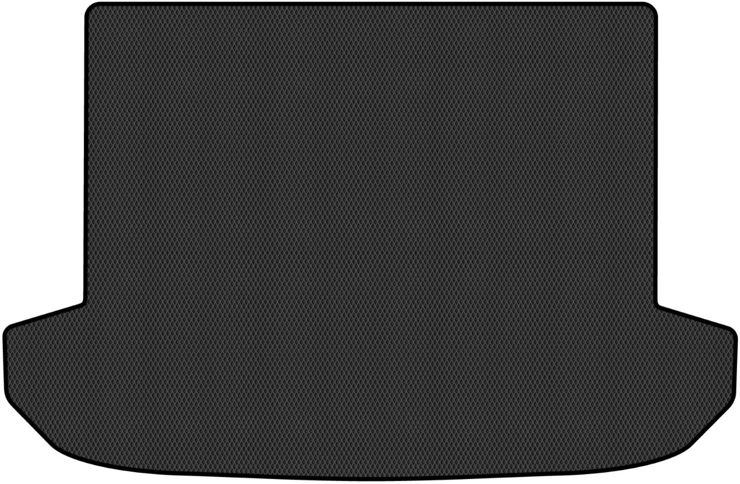 EVA килимок в багажник авто EVAtech для Sportage (QL) Kia 2016-2021 4 покоління SUV EU (KI1358BO1RBB)