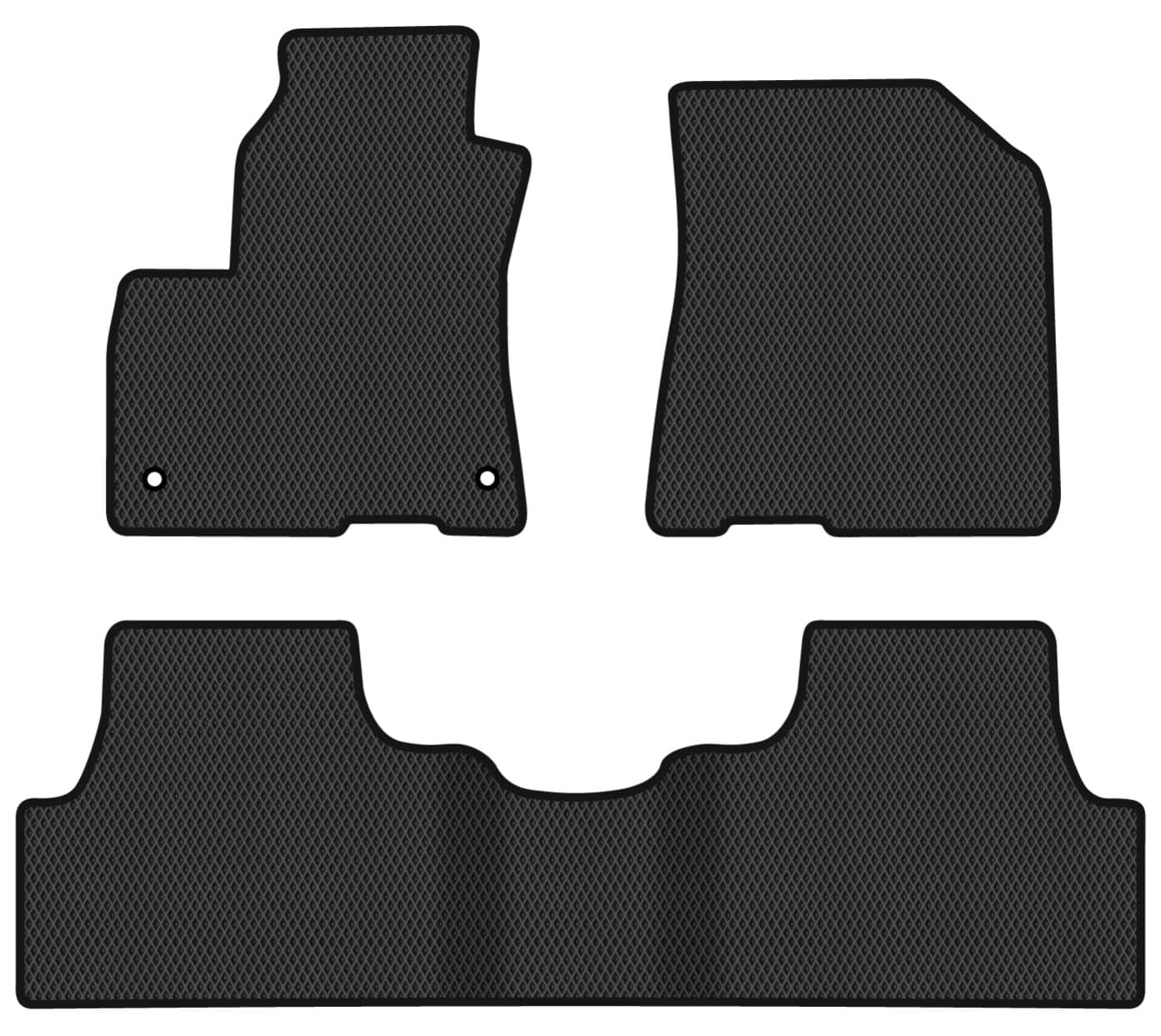 EVA килимки в салон авто EVAtech для Soul EV Kia 2020-2023 2 покоління Htb EU KI14201ZG3KH2RBB