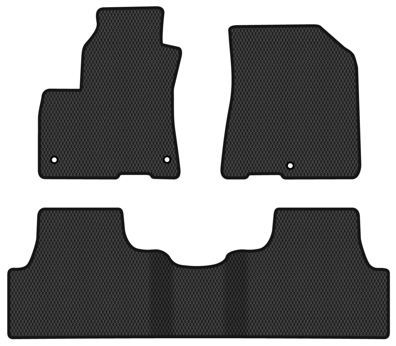 EVA килимки в салон авто EVAtech для Soul EV Kia 2020-2023 2 покоління Htb Korea KI14202ZG3KH3RBB