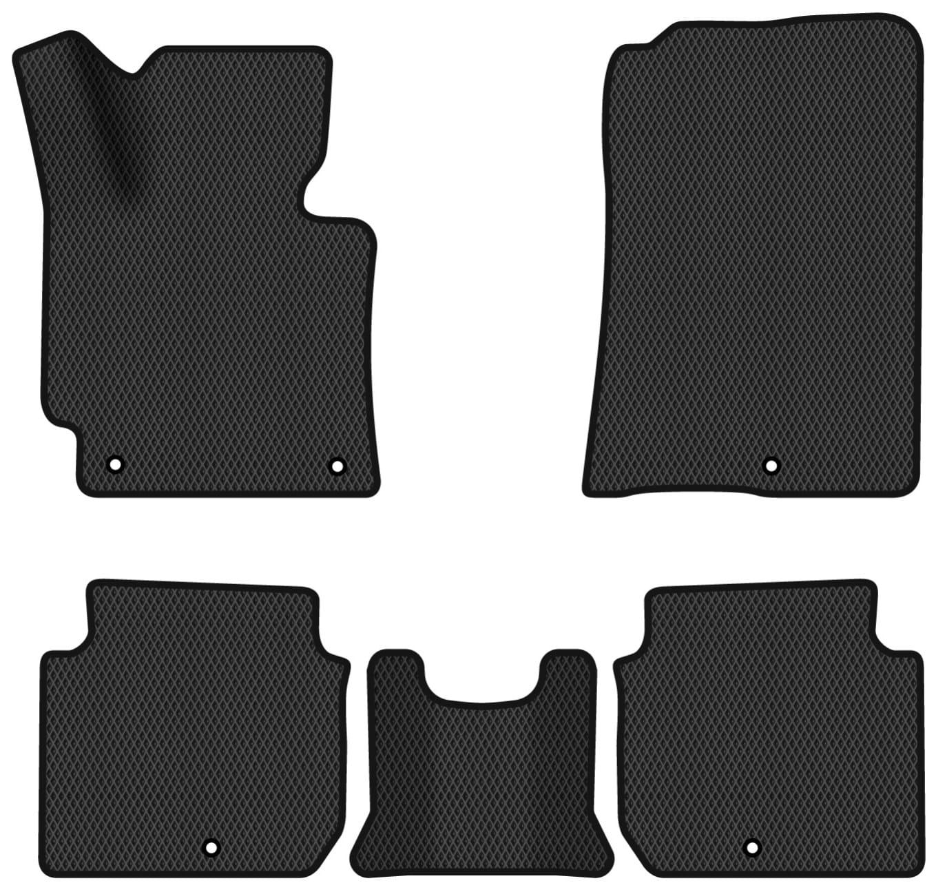 EVA коврики в салон авто EVAtech для Forte (YD) Kia 2012-2018 3 поколение Sedan USA (KI1533CD5KH5RBB)