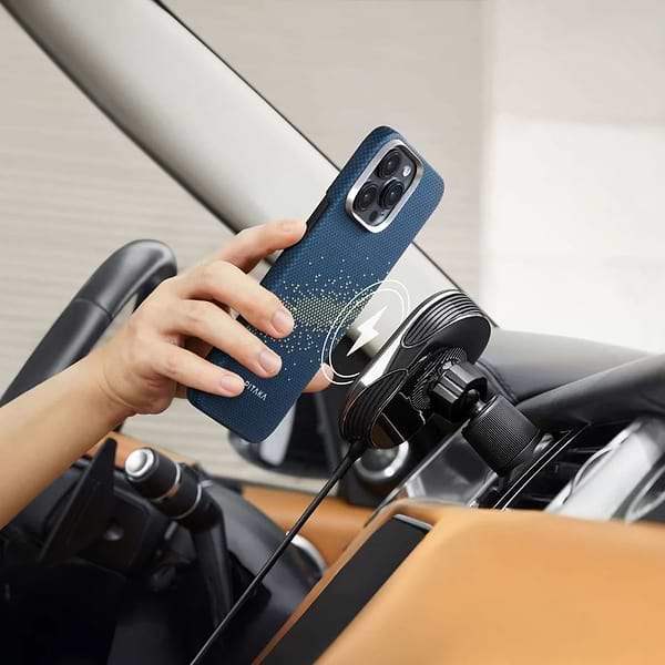 Фото - Чохол для смартфону Pitaka Tactile Woven StarPeak Milky Way Galaxy for iPhone 16 Pro (KI1601PMYG)