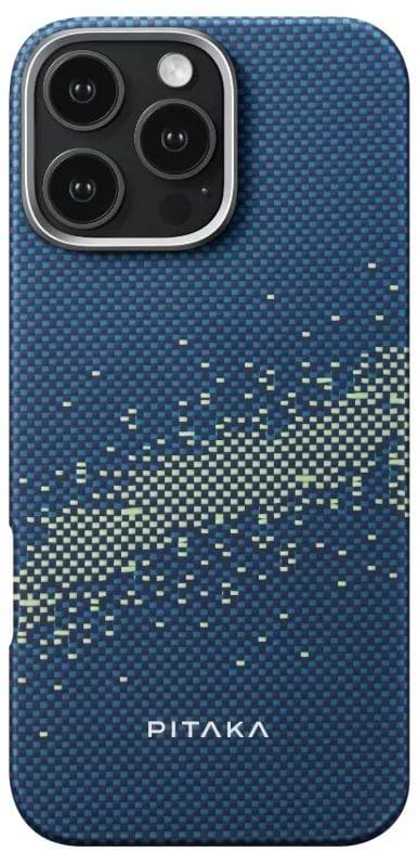 Чохол для смартфону Pitaka Tactile Woven StarPeak Milky Way Galaxy for iPhone 16 Pro (KI1601PMYG) - Фото 1