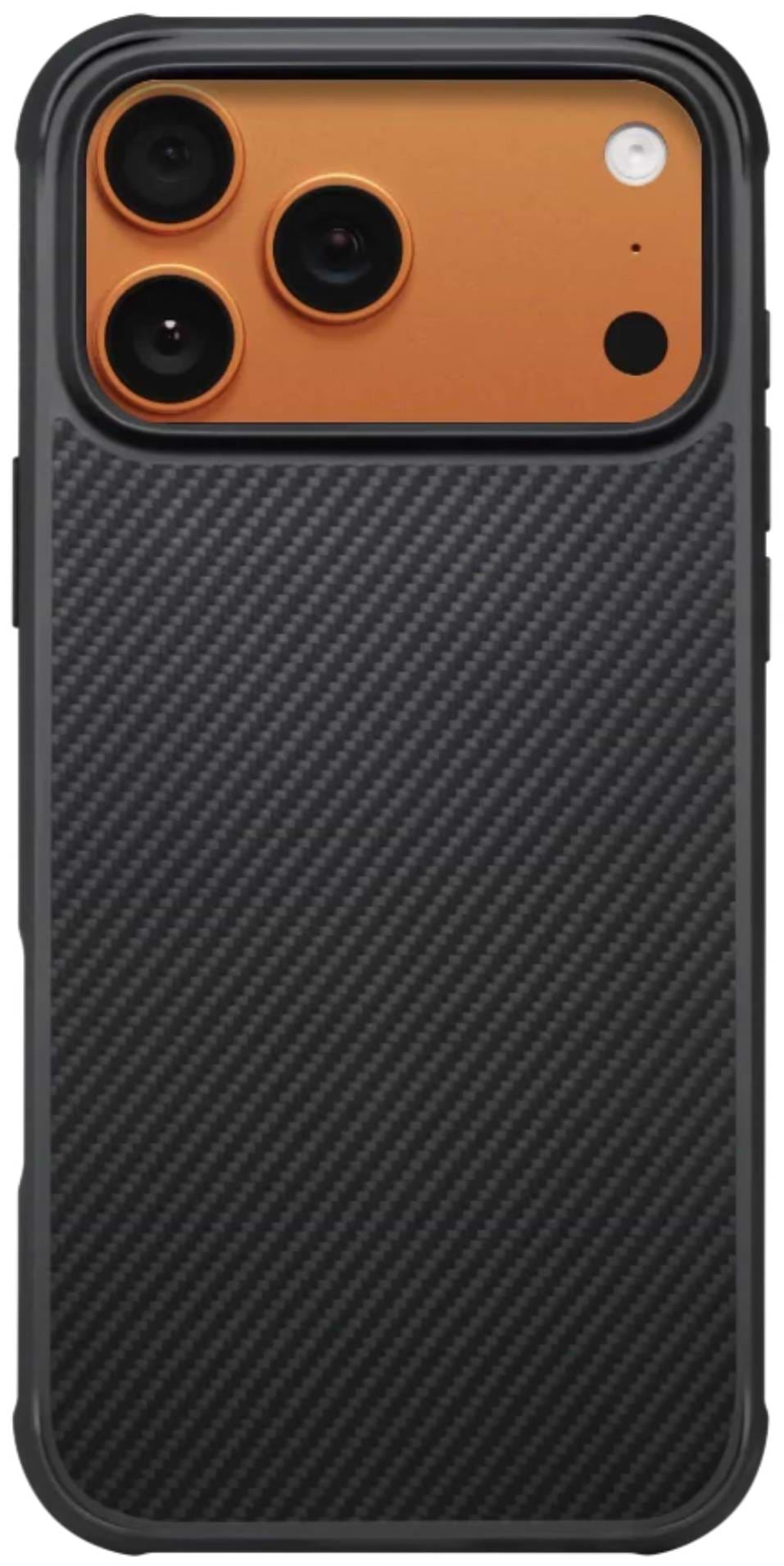 Купити Чохол для смартфону Pitaka Aramid ProGuard Case Twill Black/Grey for iPhone 17 Pro (KI1701MGP) - Фото 1 Чохол для смартфону Pitaka Aramid ProGuard Case Twill Black/Grey for iPhone 17 Pro (KI1701MGP) - Фото 1