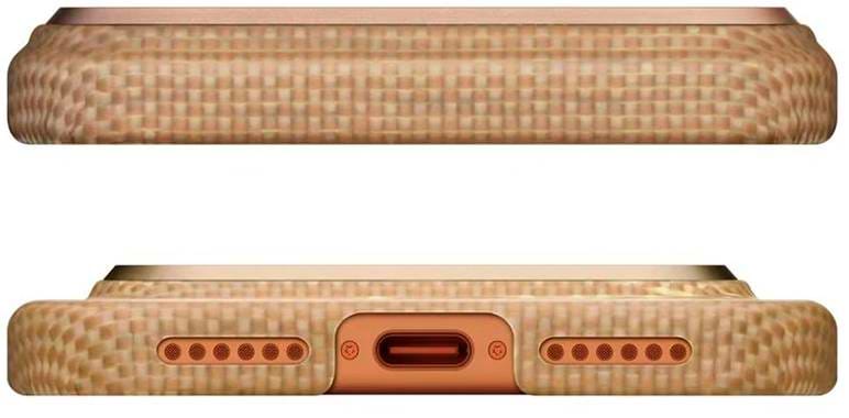 Фото - Чохол для смартфону Pitaka Ultra-Slim Case Golden Glint for iPhone 17 Pro (KI1705AG)