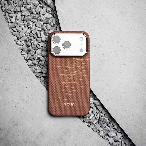 Фото - Чохол для смартфону Pitaka Ultra-Slim Case Golden Glint for iPhone 17 Pro (KI1705AG)