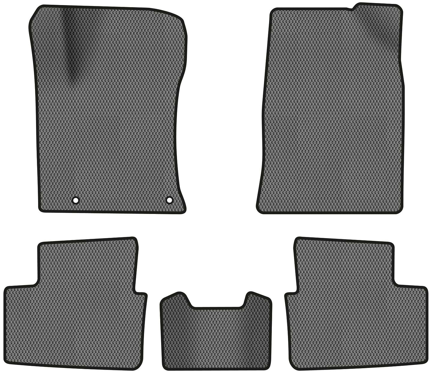 EVA коврики в салон авто EVAtech для Ceed (CD) Restyling Kia 2021 3 поколение Htb EU KI1783CD5KH2RGB