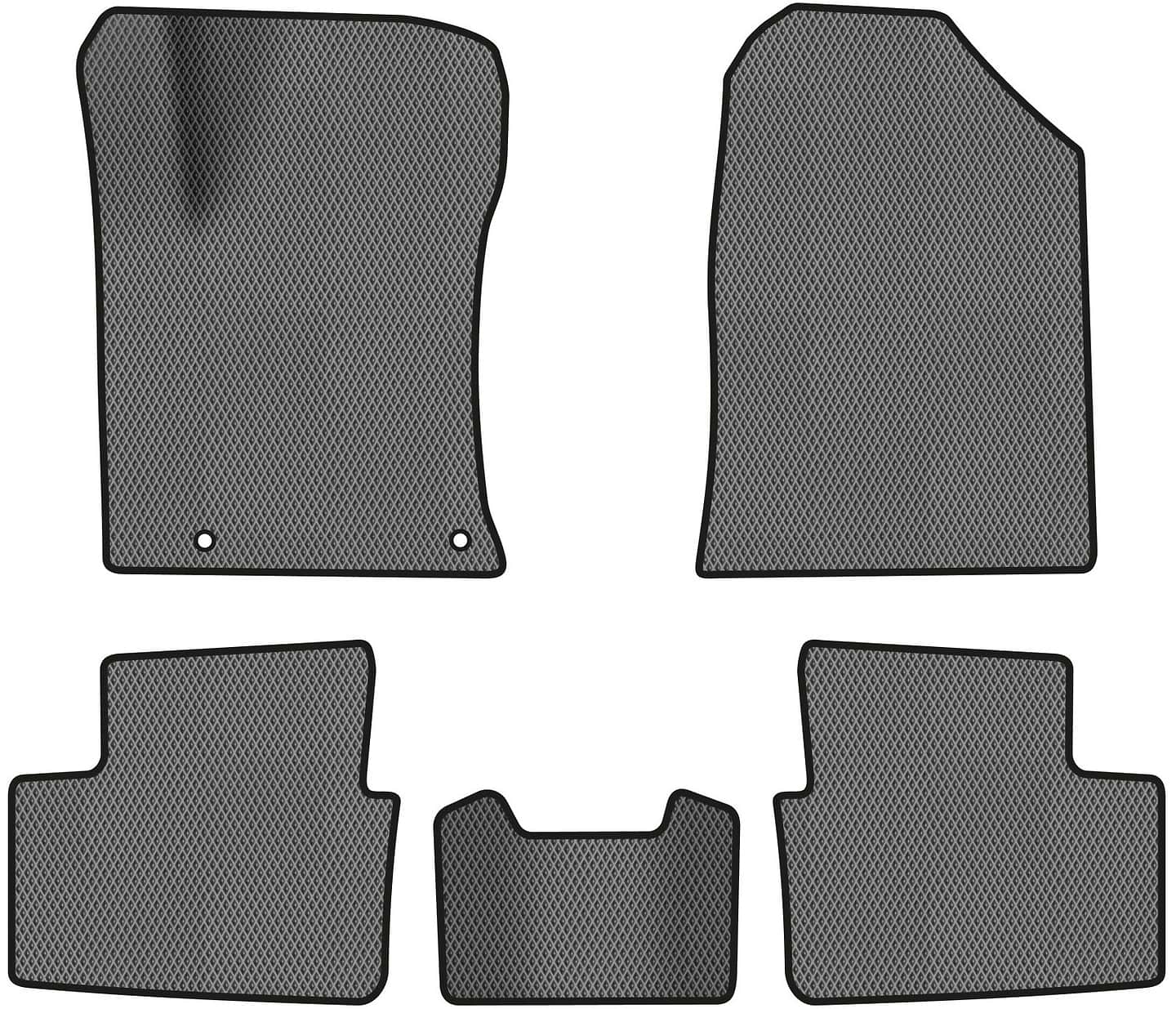 EVA коврики в салон авто EVAtech для Ceed (CD) Restyling Kia 2021 3 поколение Htb EU KI1783CE5KH2RGB