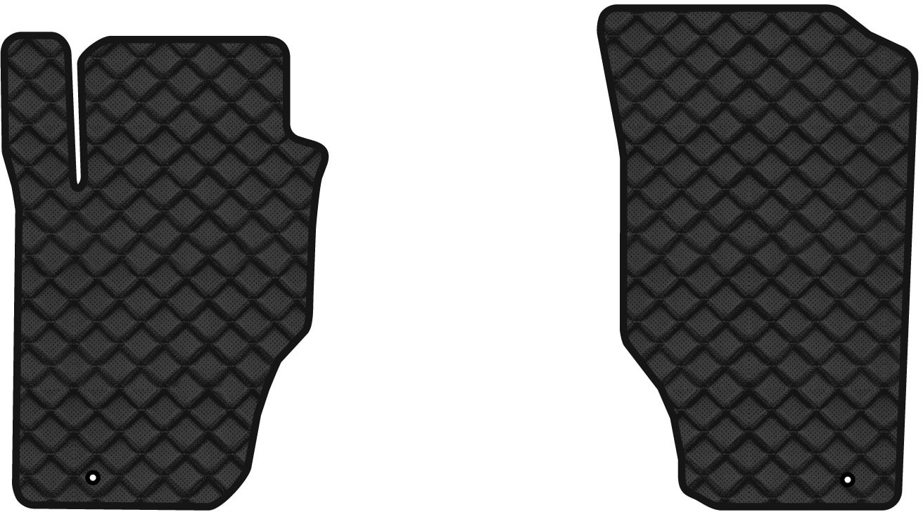 Коврики из экокожи в салон авто передние EVAtech ECO для Sorento (BL) 5 seats Kia 2002-2009 1 поколение SUV EU (KI21471A2LA2BBB)