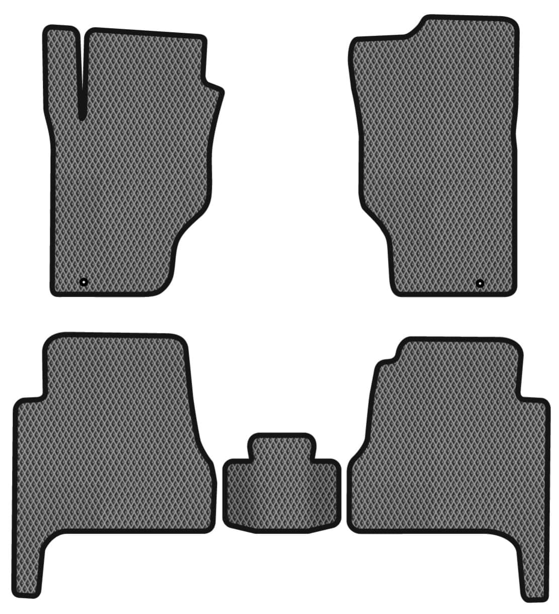 EVA коврики в салон авто EVAtech для Sorento (BL) 5 seats Kia 2002-2009 1 поколение SUV EU KI21471C5LA2RGB