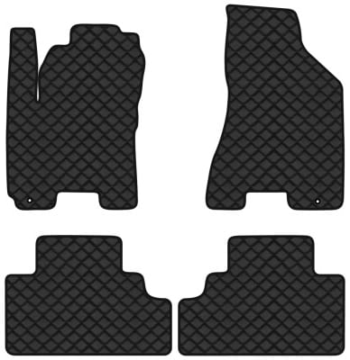 Коврики из экокожи в салон авто EVAtech для Sportage (JE) MT Kia 2004-2010 2 поколение SUV EU (KI2954PVC4LA2BBB)