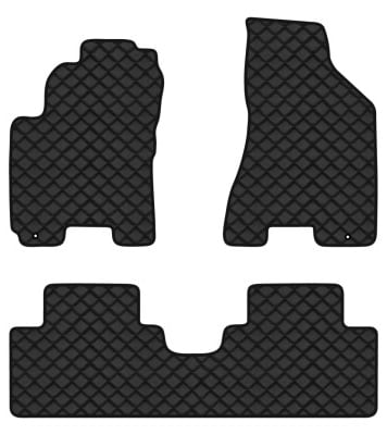 Коврики из экокожи в салон авто EVAtech для Sportage (JE) MT Kia 2004-2010 2 поколение SUV EU (KI2954ZG3LA2BBB)