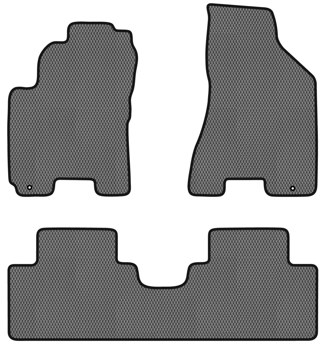 EVA коврики в салон авто EVAtech для Sportage (JE) MT Kia 2004-2010 2 поколение SUV EU (KI2954ZG3LA2RGB)