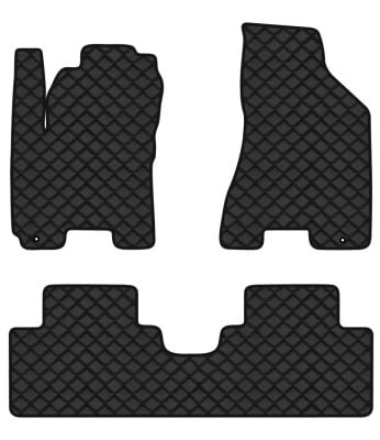 Коврики из экокожи в салон авто EVAtech для Sportage (JE) MT Kia 2004-2010 2 поколение SUV EU (KI2954ZV3LA2BBB)