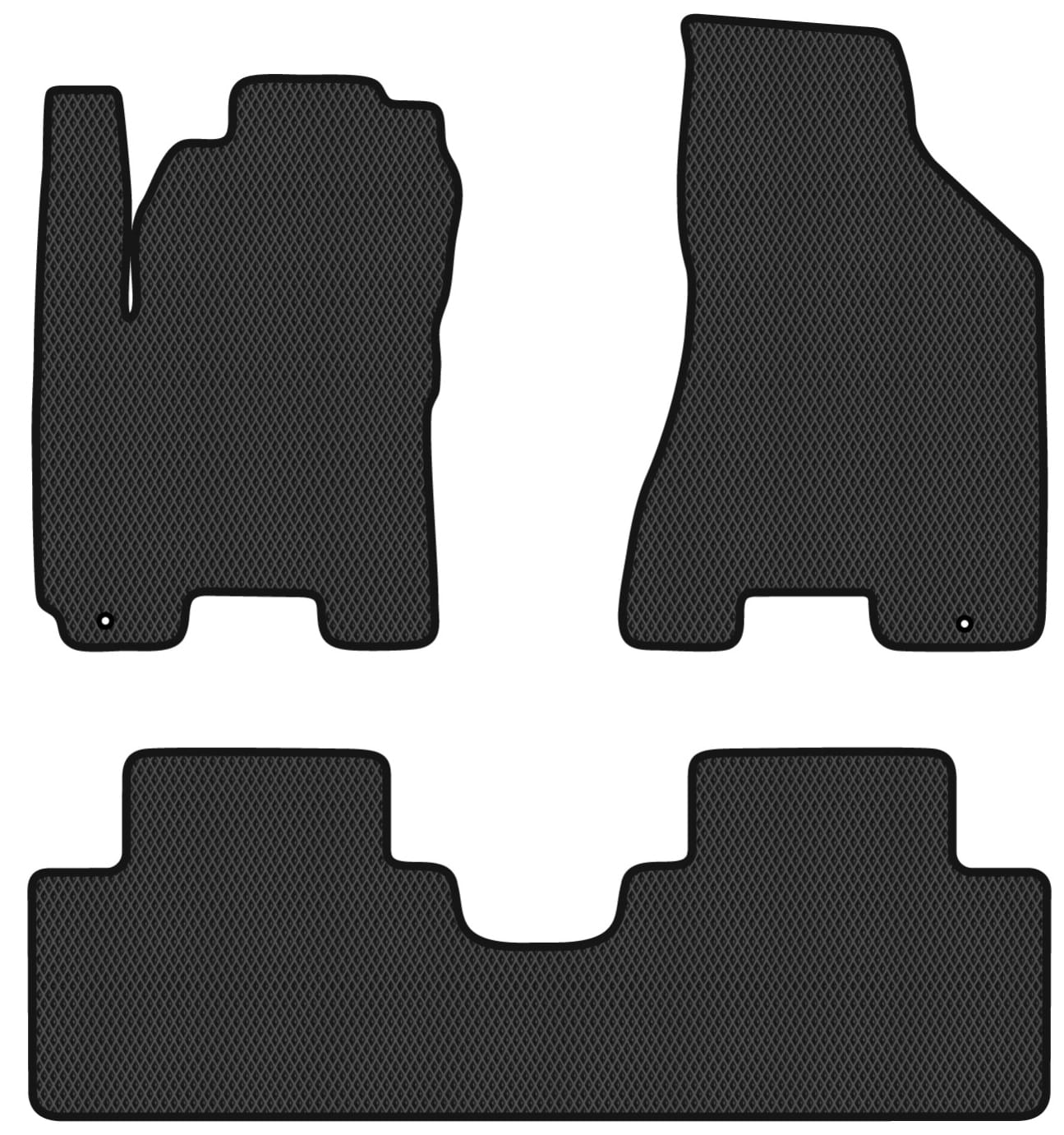 EVA коврики в салон авто EVAtech для Sportage (JE) MT Kia 2004-2010 2 поколение SUV EU (KI2954ZV3RBB)