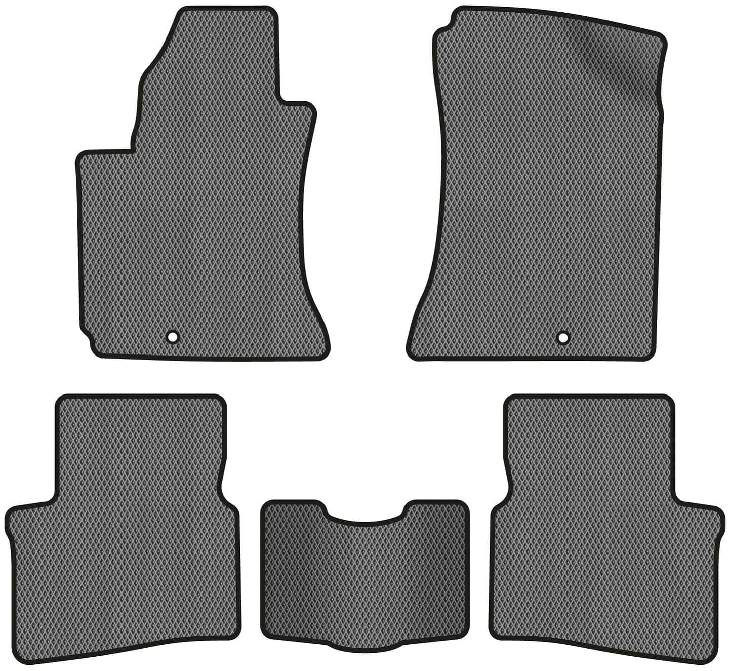 EVA коврики в салон авто EVAtech для Ceed (ED) Kia 2006-2009 1 поколение Combi EU KI3101CBC5AV2RGB