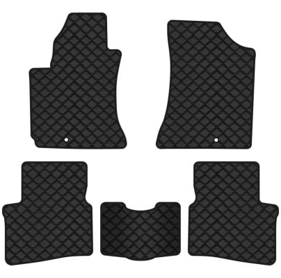 Коврики из экокожи в салон авто EVAtech для Ceed (ED) Kia 2006-2009 1 поколение Combi EU (KI3101CGC5AV2BBB)