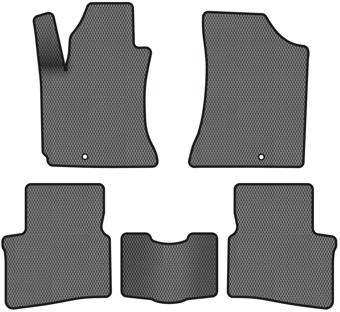 EVA коврики в салон авто EVAtech для Ceed (ED) Kia 2006-2009 1 поколение Combi EU KI3101CVC5AV2RGB