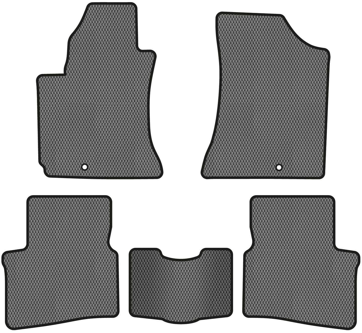 EVA коврики в салон авто EVAtech для Ceed (ED) Kia 2006-2009 1 поколение Htb EU KI3102CGC5AV2RGB