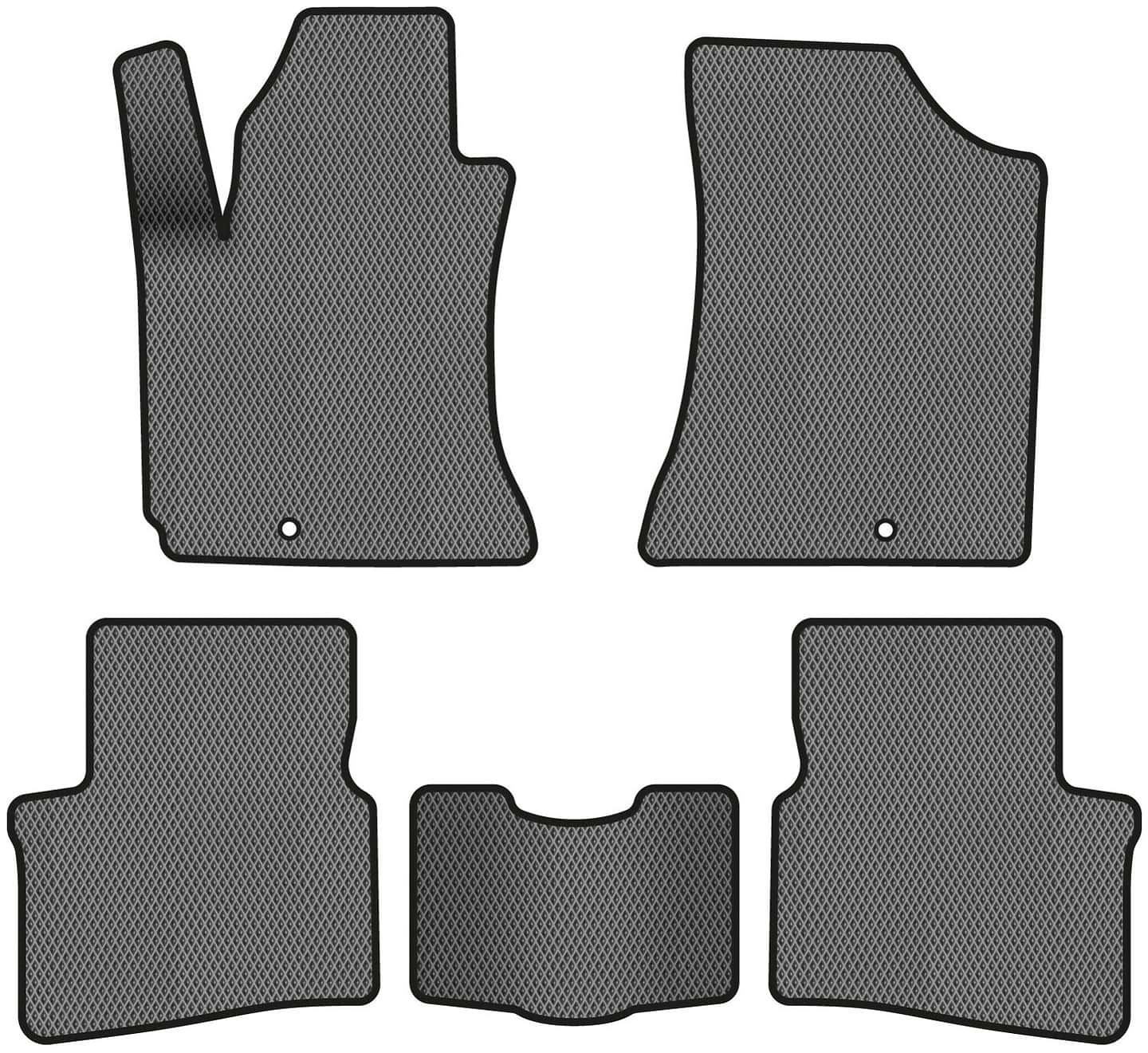 EVA коврики в салон авто EVAtech для Ceed (ED) Kia 2006-2009 1 поколение Htb EU KI3102CVC5AV2RGB