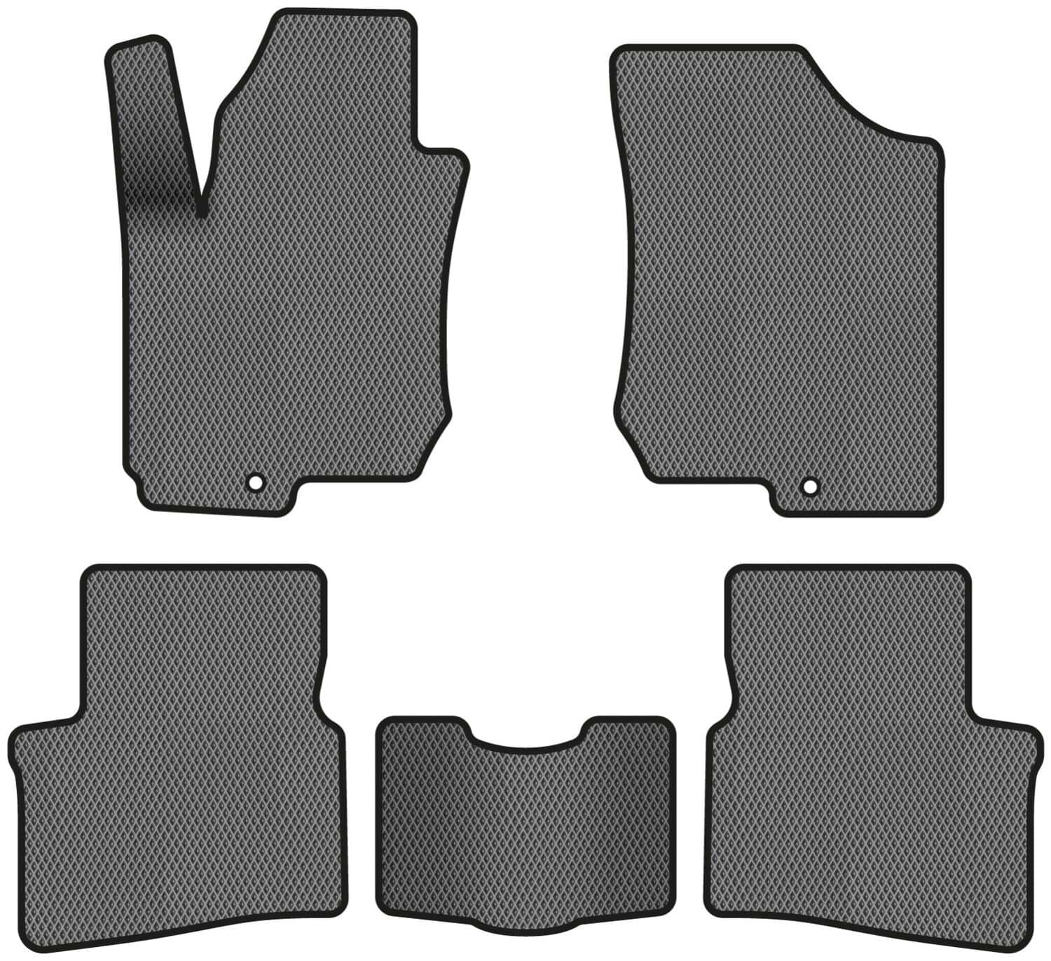 EVA коврики в салон авто EVAtech для Ceed (ED) Kia 2006-2009 1 поколение Htb EU KI3102CVO5AV2RGB