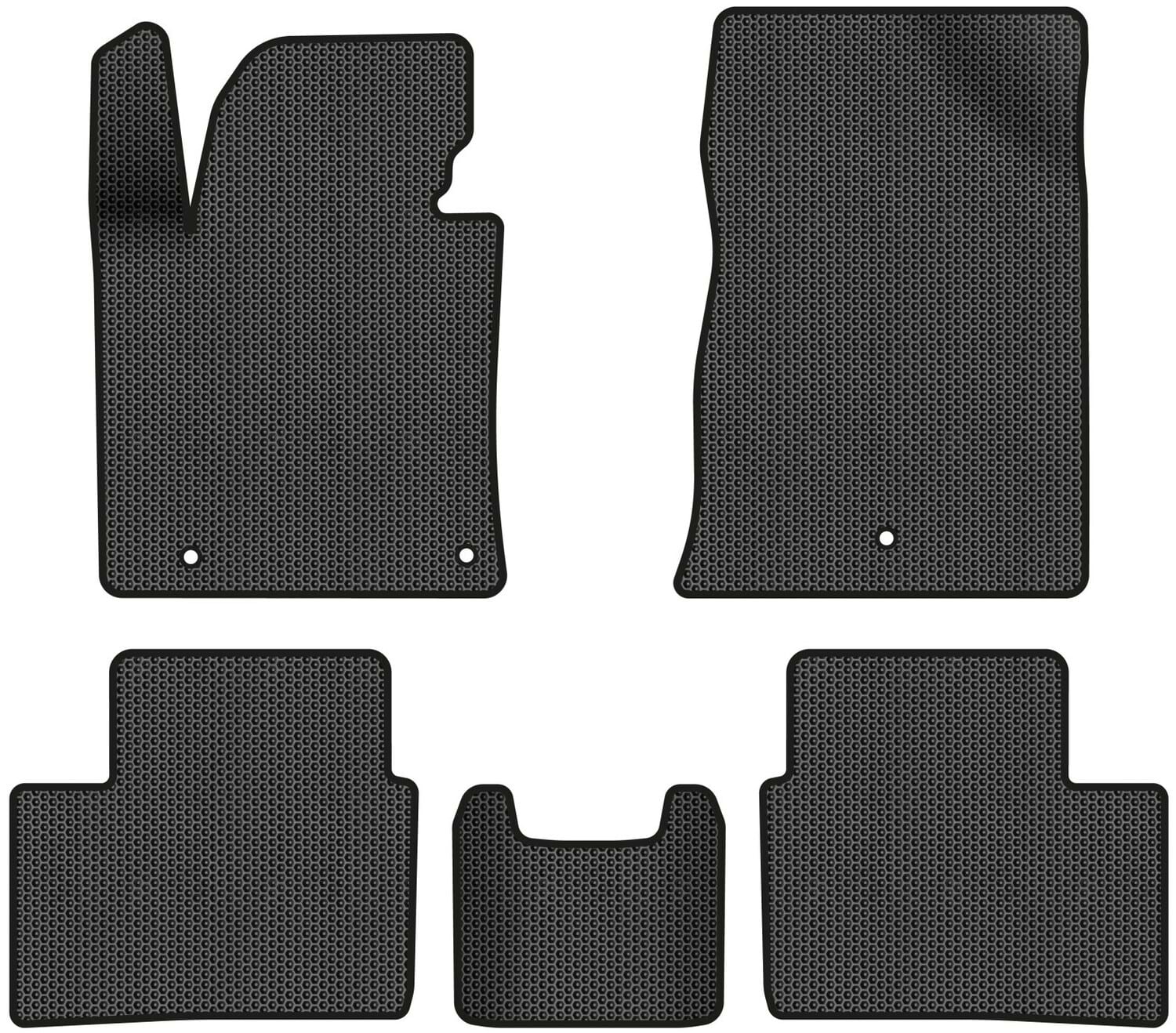 EVA коврики в салон авто EVAtech для Ceed (JD) Kia 2012-2018 2 поколение Combi EU KI3105C5KH3SBB